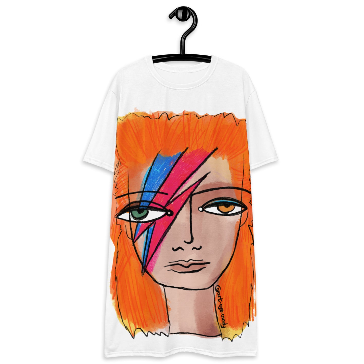 Bowie  T-shirt dress