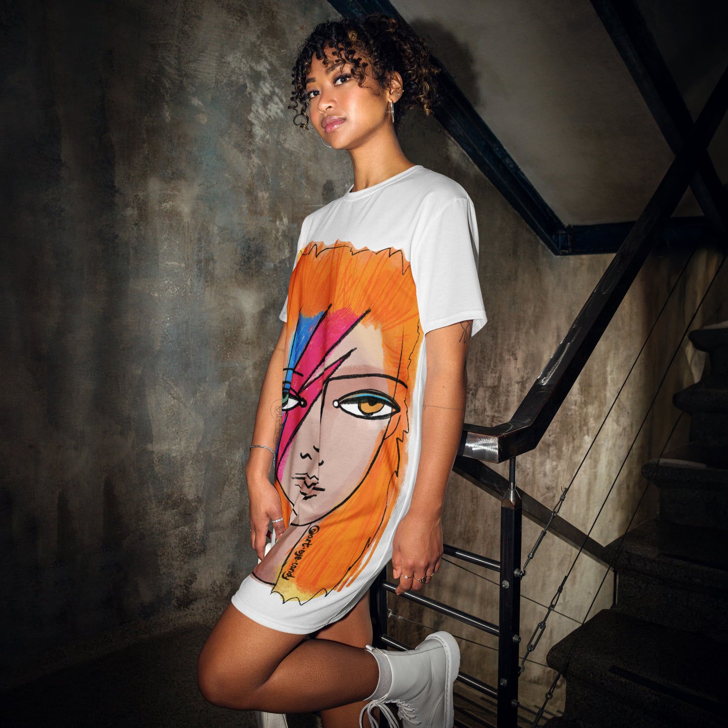 Bowie  T-shirt dress