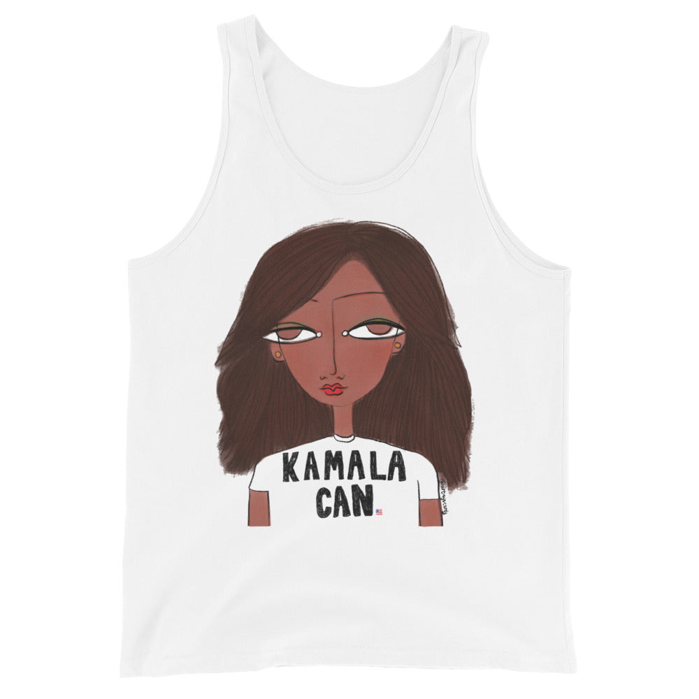 Kamala Can   Unisex Tank Top