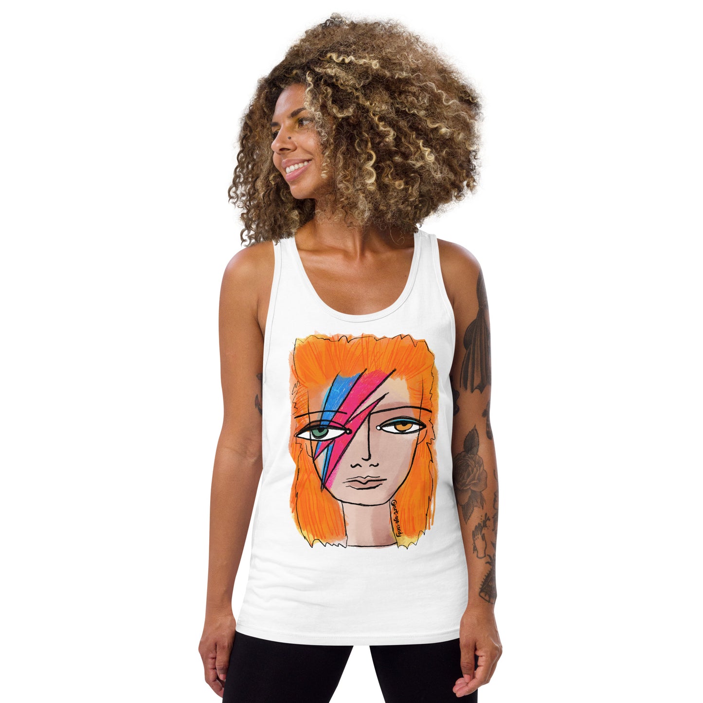 Bowie  Unisex Tank Top