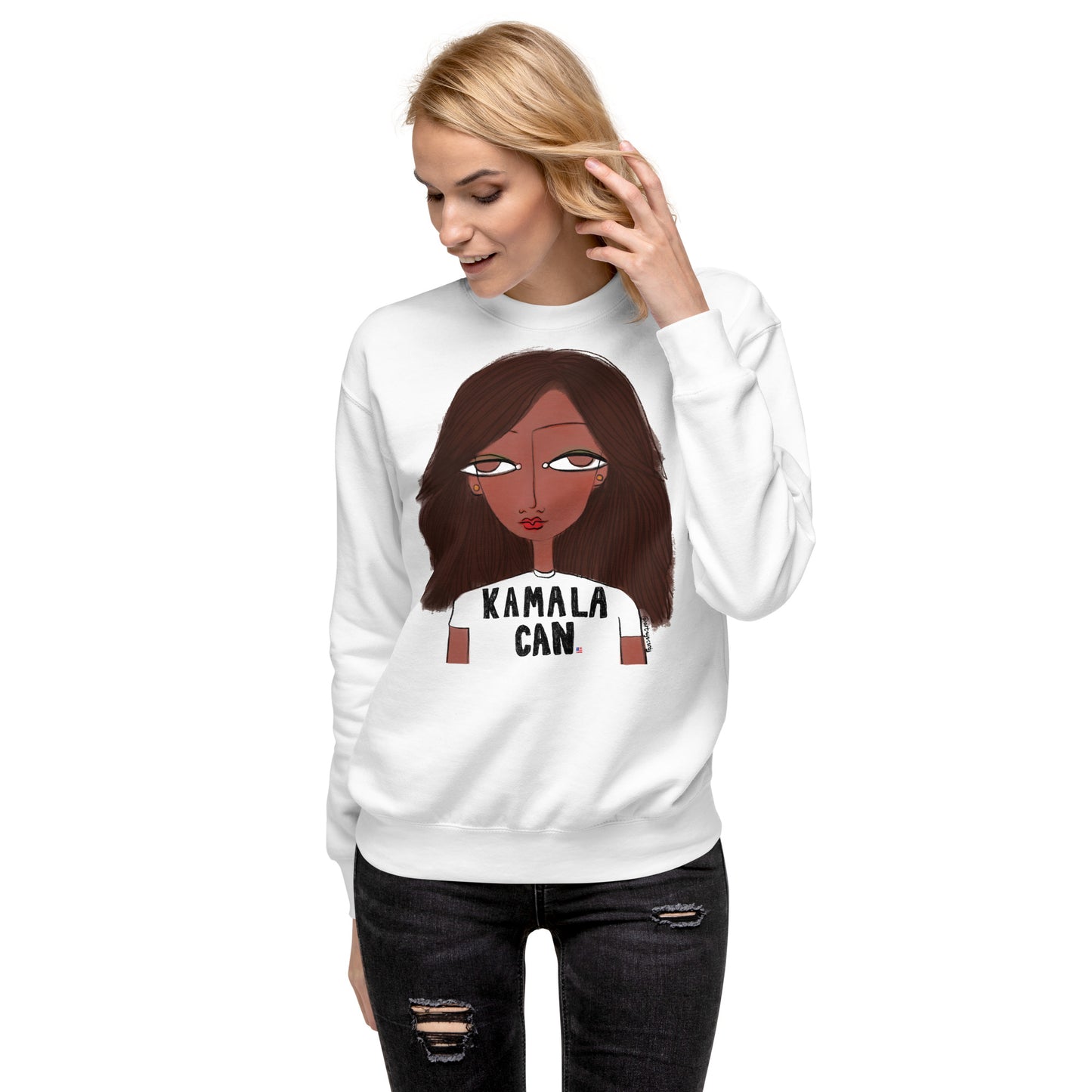 Kamala Can     Unisex Premium Sweatshirt